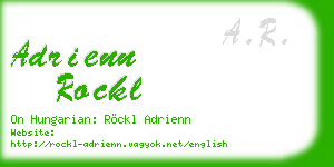adrienn rockl business card